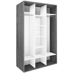 Dulap-cupe Modern Braun Top 3 149x210x60 3 oglinzi (Sonoma Oak) Thumb