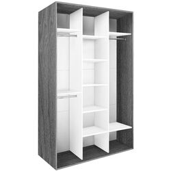 Dulap-cupe Modern Braun Top 3 149x210x60 3 oglinzi (Sonoma Oak) Thumb