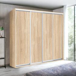 Dulap-cupe Modern Braun Top 4 238x210x60 4 ДСП (Sonoma Oak)