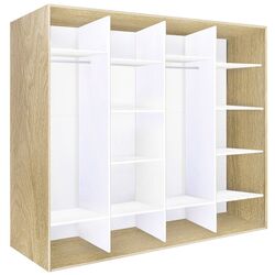 Dulap-cupe Modern Braun Top 4 238x210x60 4 ДСП (Sonoma Oak) Thumb