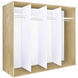 Dulap-cupe Modern Braun Top 4 238x210x60 4 ДСП (Sonoma Oak) Thumb