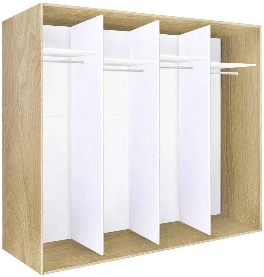 Dulap-cupe Modern Braun Top 4 238x210x60 4 ДСП (Sonoma Oak)