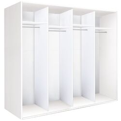 Dulap-cupe Modern Braun Top 4 238x210x60 4 ДСП (White) Thumb