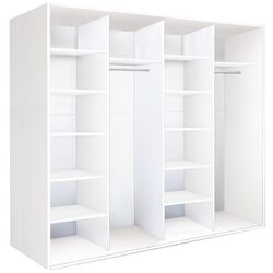 Dulap-cupe Modern Braun Top 4 238x210x60 4 ДСП (White) Thumb