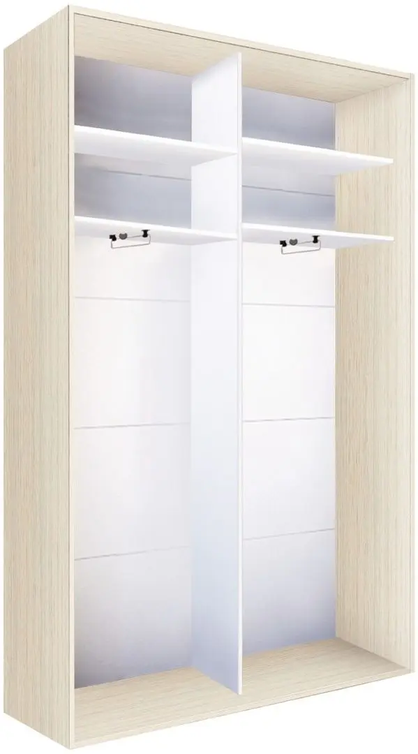 Dulap-cupe Modern Fast Top 2 140x240x45 1 oglinda/1 PAL (Chamonix Light) - 2