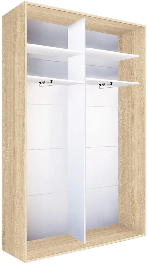 Dulap-cupe Modern Fast Top 2 140x240x45 2 PAL (Sonoma Oak/Chamonix Light) - 3