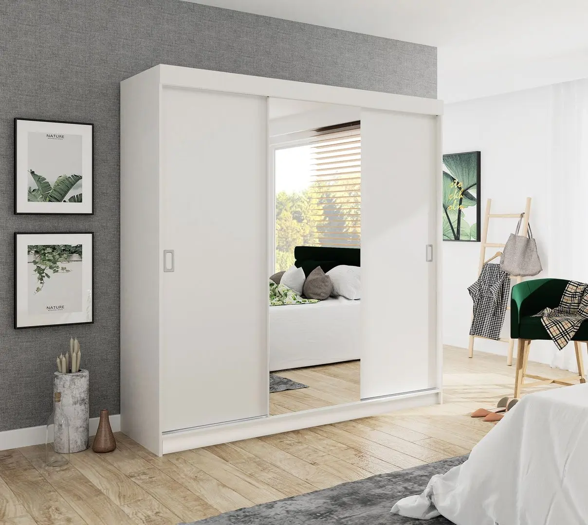 Dulap-cupe Prime Furniture Bill 1 200x205x59 (White)