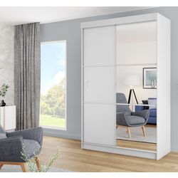 Dulap-cupe Prime Furniture Bill 3 138x205x59 (White)