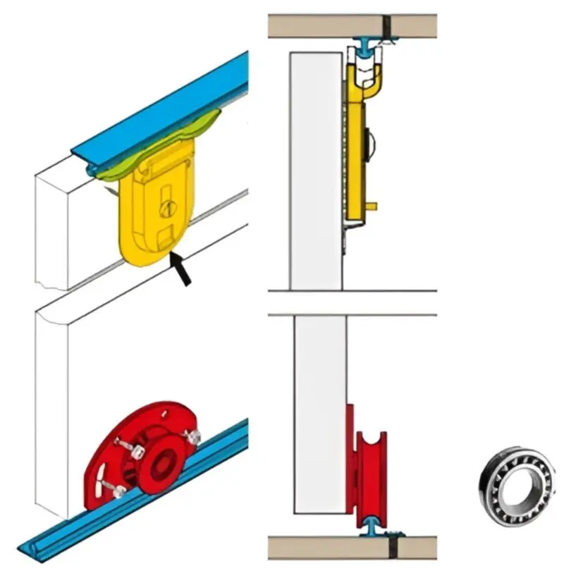 Dulap-cupe Prime Furniture Bill 3 138x205x59 (White)