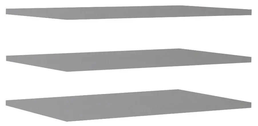 Шкаф-купе Prime Furniture Bill 3 200x205x59 (Graphite/White)