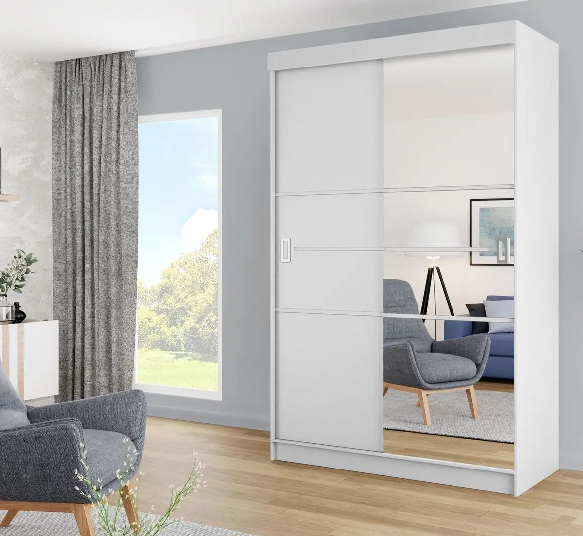 Dulap-cupe Prime Furniture Bill 4 138x205x59 (White)