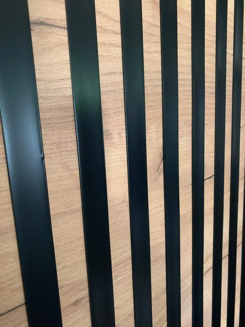 Шкаф-купе Prime Furniture Malani 138x205x59 (Craft Oak Golden/Black)