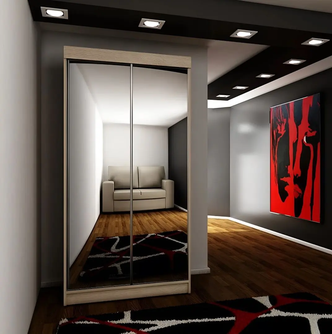 Шкаф-купе Prime Furniture Top 21 100 (Sonoma Oak)