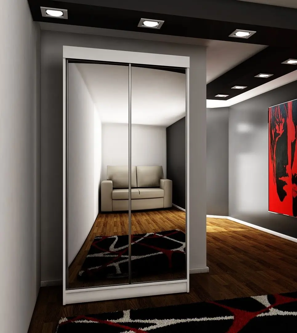 Шкаф-купе Prime Furniture Top 21 100 (White)