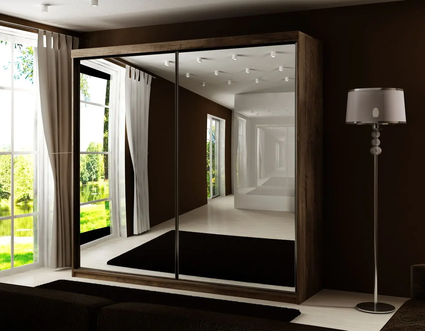 Dulap-cupe Prime Furniture Top 21 200 (Ash Dark)