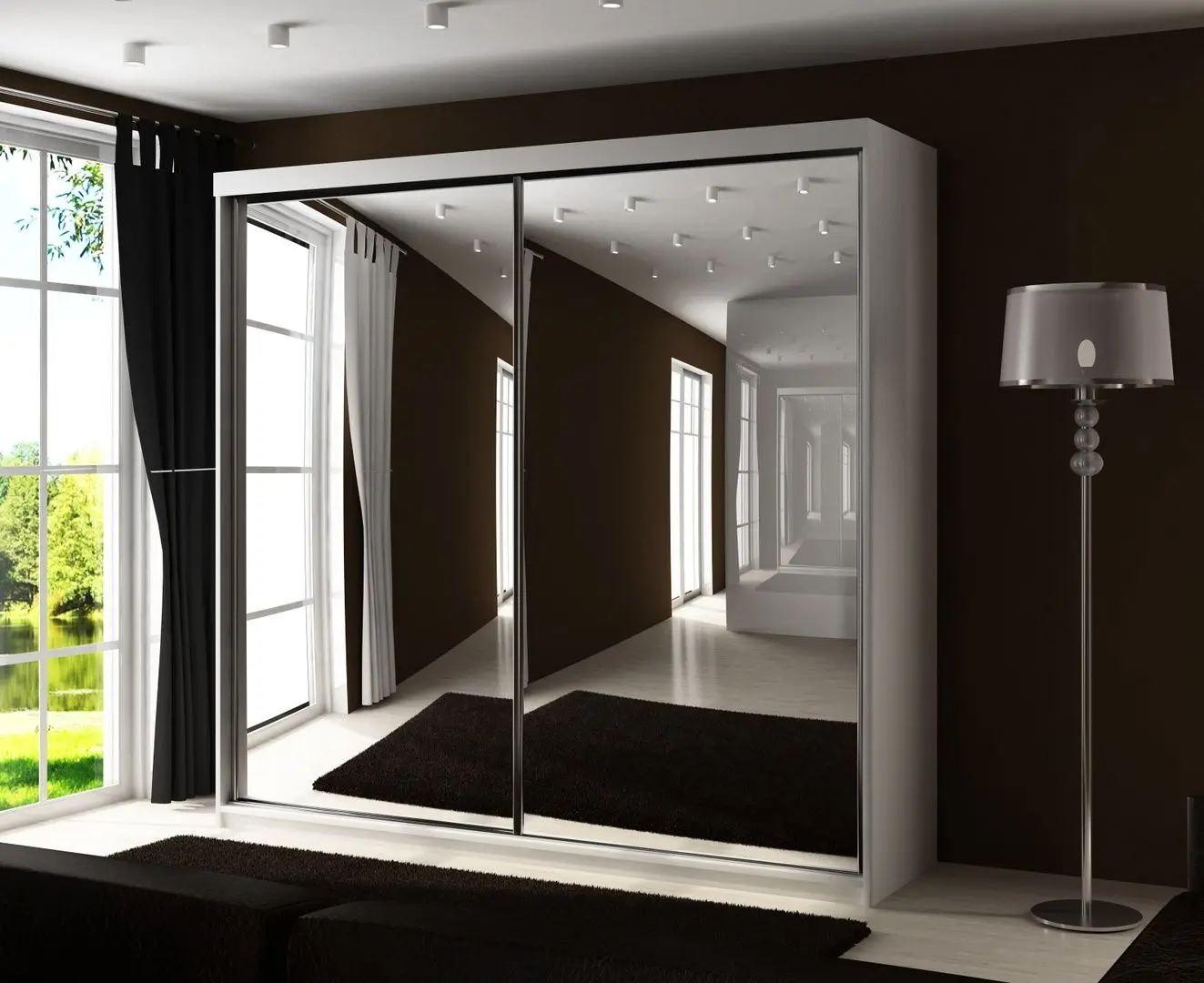 Dulap-cupe Prime Furniture Top 21 200 (White)