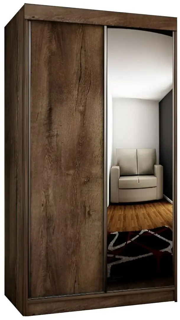 Шкаф-купе Prime Furniture Top 23 100 (Ash Dark)