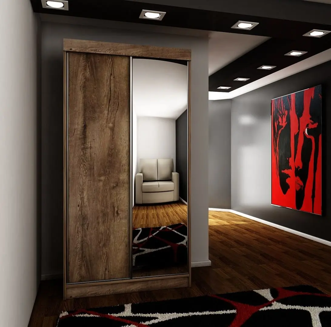 Шкаф-купе Prime Furniture Top 23 100 (Ash Dark)