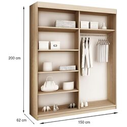 Dulap-cupe Prime Furniture Top 23 150 (Sonoma Oak) Thumb