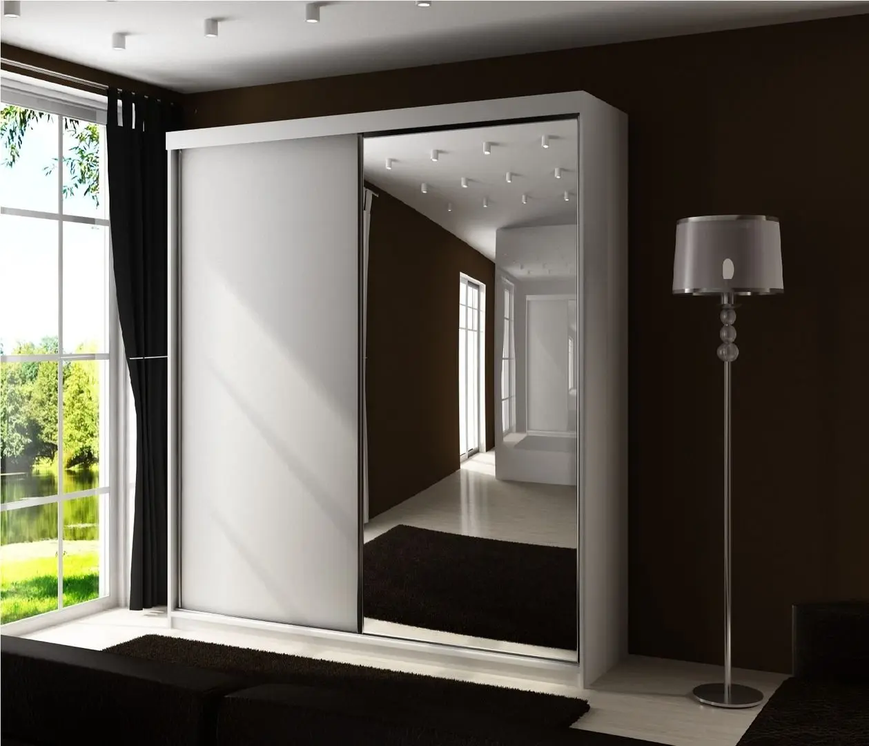 Dulap-cupe Prime Furniture Top 23 150 (White)