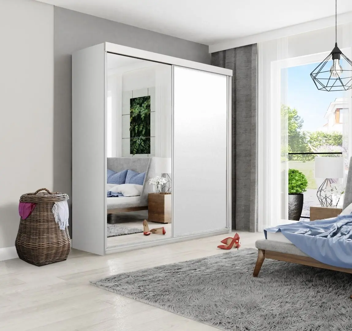 Dulap-cupe Prime Furniture Top 23 150 (White)