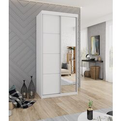 Шкаф-купе Prime Furniture Top 23 Plus 100 (White)