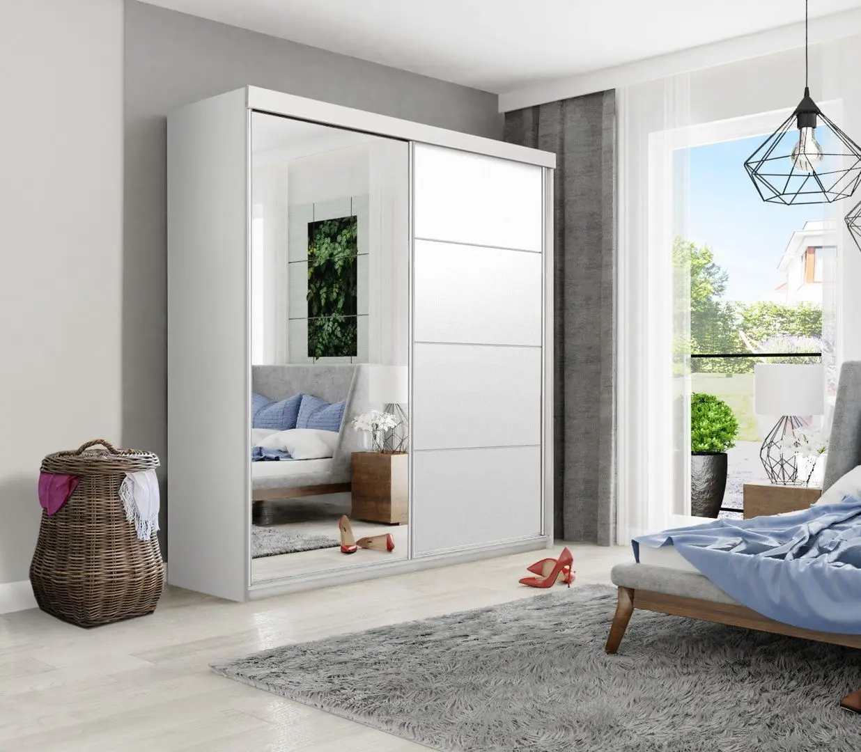 Dulap-cupe Prime Furniture Top 23 Plus 150 (White)