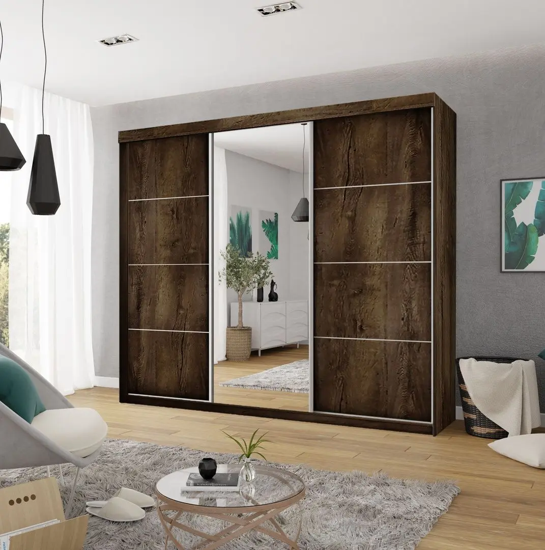 Шкаф-купе Prime Furniture Top 23 Plus 250 (Ash Dark)