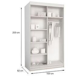 Dulap-cupe Prime Furniture Top 25 100 (Ash Dark) Thumb