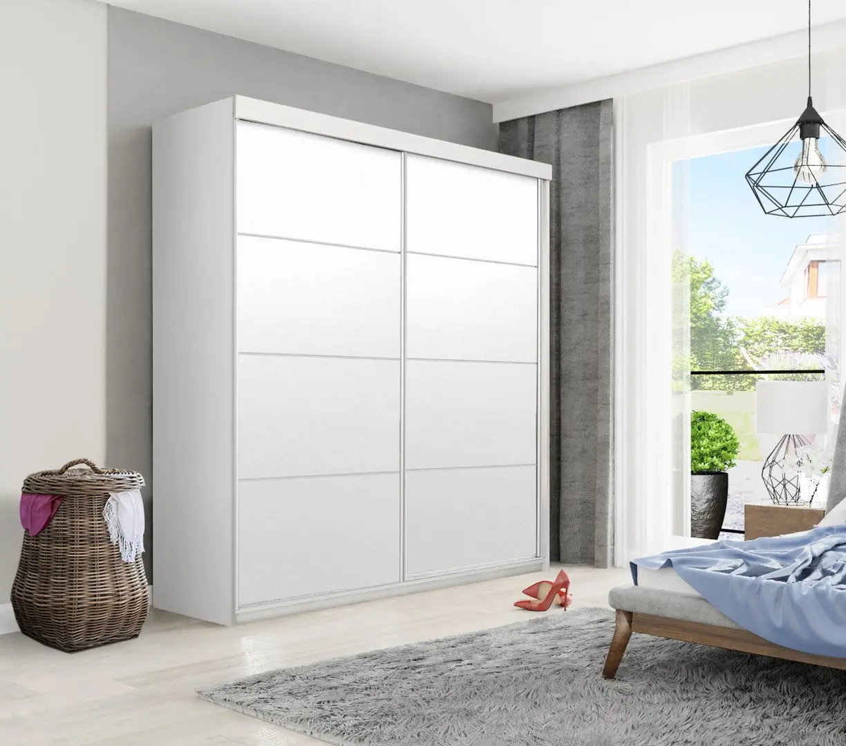 Dulap-cupe Prime Furniture Top 25 Plus 150 (White)