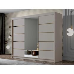 Dulap-cupe Space Meble Amber VI 250x215x58 (Cashmere)