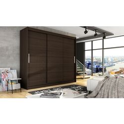 Dulap-cupe Space Meble Aston II 250x215x58 (Chocolate)