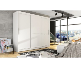 Dulap-cupe Space Meble Aston II 250x215x58 (White Matte)