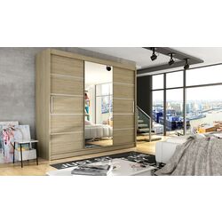 Dulap-cupe Space Meble Aston VI 250x215x58 (Sonoma)