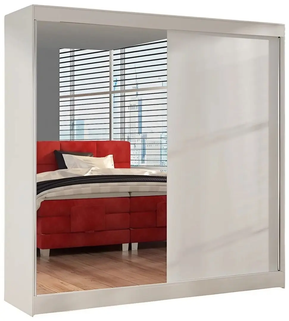 Шкаф-купе Space Meble Basti (White Matt) - 2