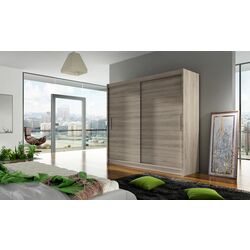 Dulap-cupe Space Meble Bega I 180x215x58 (Truffle)