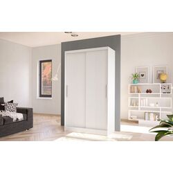 Шкаф-купе Space Meble Costa I 100x200x58 (White Matte)