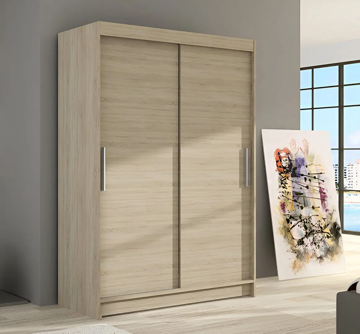 Dulap-cupe Space Meble Miami I 120x200x58 (Sonoma)