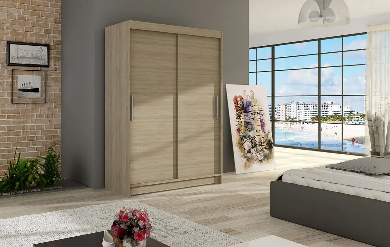Dulap-cupe Space Meble Miami I 120x200x58 (Sonoma)