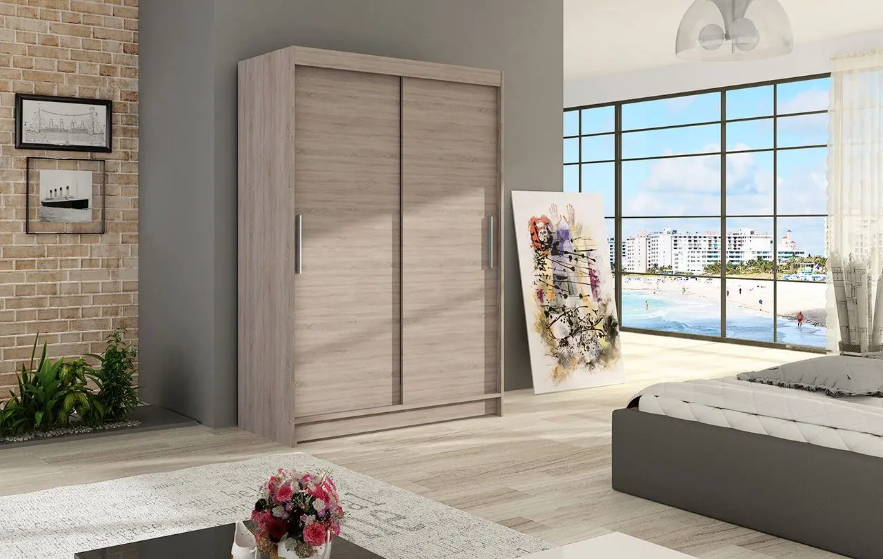 Шкаф-купе Space Meble Miami I 120x200x58 (Truffle)