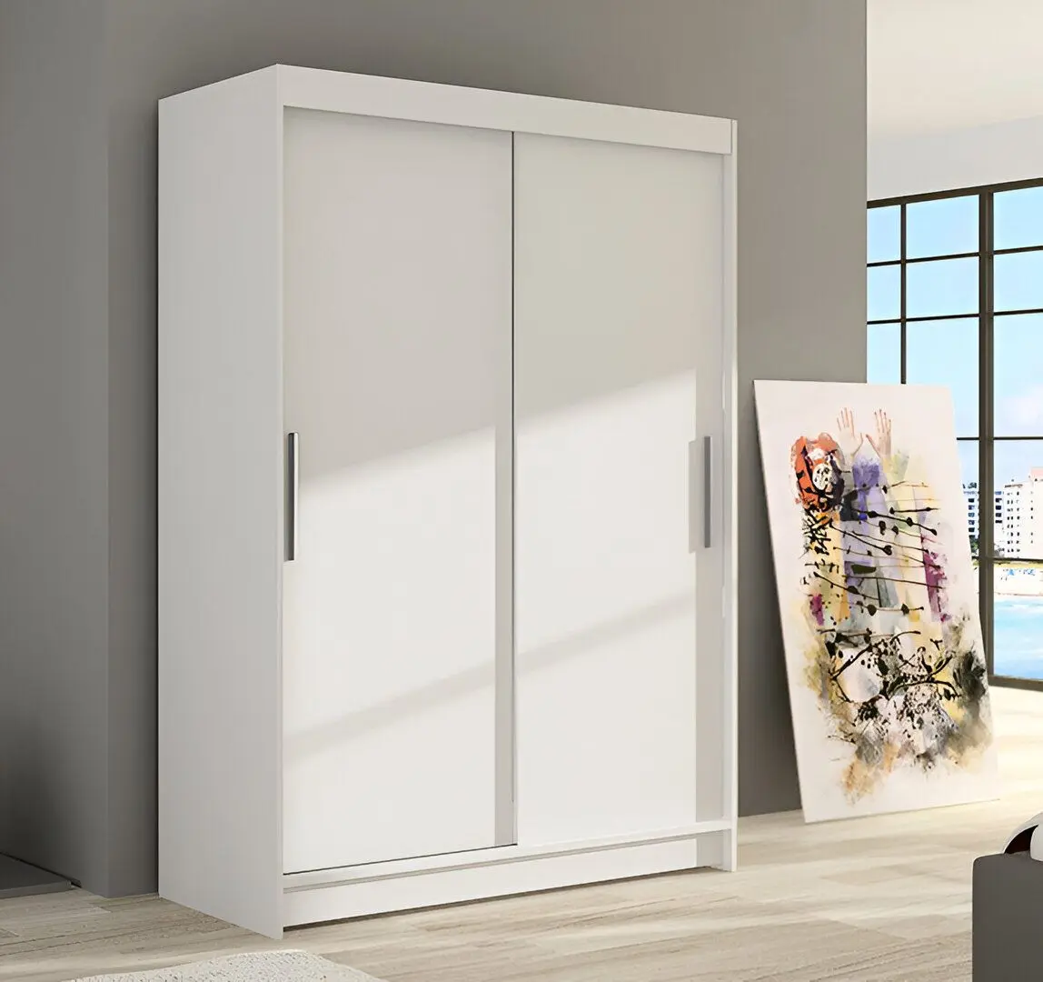 Шкаф-купе Space Meble Miami I 120x200x58 (White Matte)