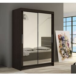 Dulap-cupe Space Meble Miami VII 120x200x58 (Chocolate)