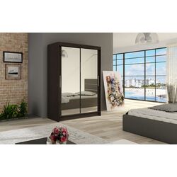 Dulap-cupe Space Meble Miami VII 120x200x58 (Chocolate) Thumb