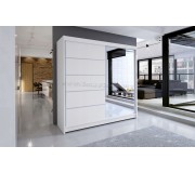 Dulap-cupe Space Meble Talin III 180x215x58 (White Matte)