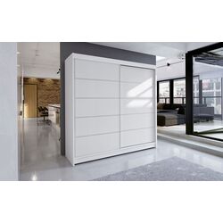 Dulap-cupe Space Meble Talin IV 180x215x58 (White Matte)