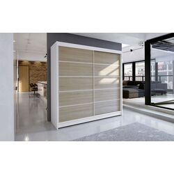 Шкаф-купе Space Meble Talin IV 180x215x58 (White Matte/Sonoma)