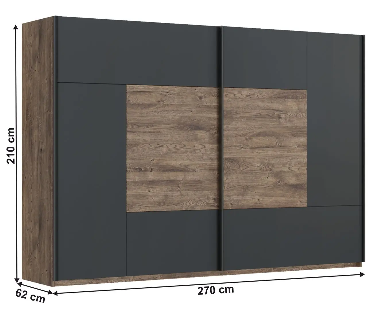 Dulap-cupe Tempo Kondela Armeny (Ribbeck Oak) - 3