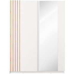 Dulap-cupe Tempo Kondela Bajadero Typ 1 2D 1500х1985х635 (White/Artisan Oak) Thumb