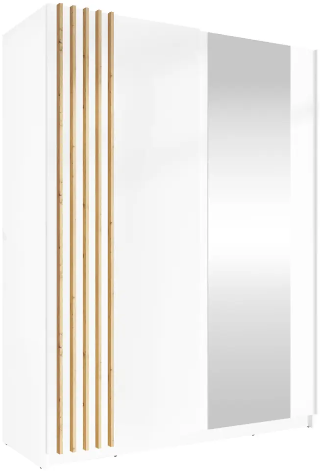 Dulap-cupe Tempo Kondela Bajadero Typ 1 2D 1500х1985х635 (White/Artisan Oak)