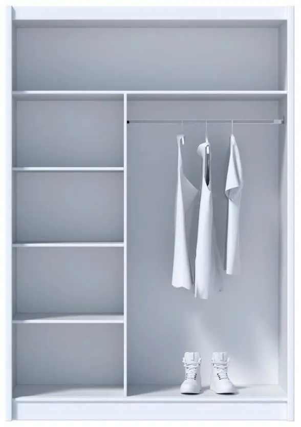 Dulap-cupe Tempo Kondela Craft 150x215 (Black/Craft Oak Golden)